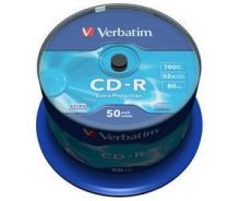 VERBATIM CD-R  43351 700MB 52X EXTRA PROTECTION SURFACE