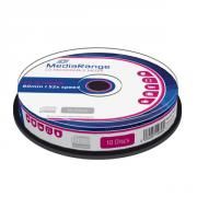 MEDIARANGE CD-R 80' 700MB 52X CAKE BOX X 10 (MR214)